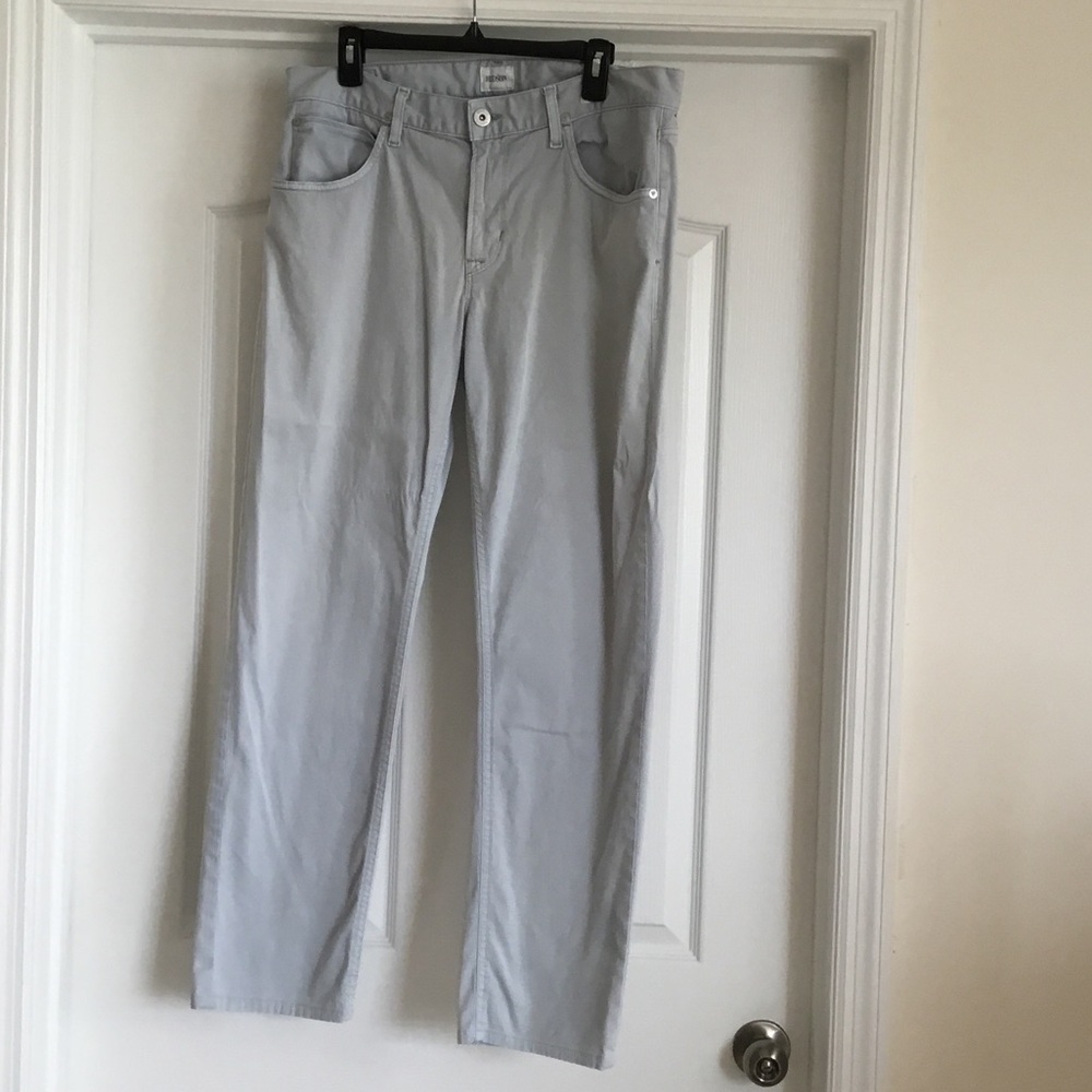 Hudson Jeans Light Light Blue Chinos Waist 36
